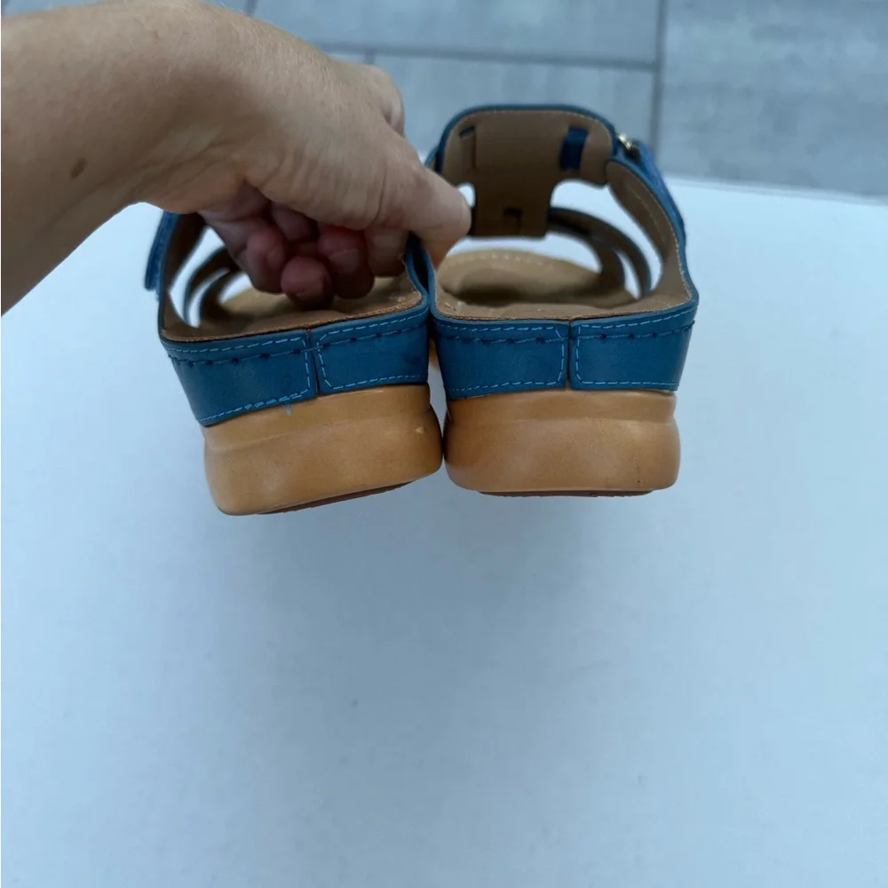 Shibever Blue Sandals